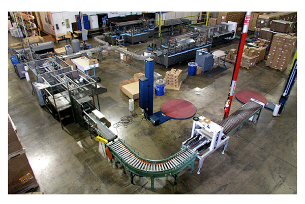 Automatic Carton Loading Followed by Automatic Case Packing