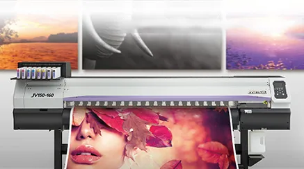 Roll to roll inkjet printer - JV150 Series