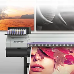 Roll to roll inkjet printer - JV150 Series