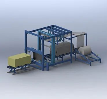HORIZONTAL STRETCH WRAPPING MACHINE