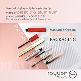 Mascara Eyeliner Tube Container as Makeup Packaging