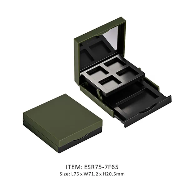 Custom Made Makeup Packaging -Double Layer Eyeshadow Palette