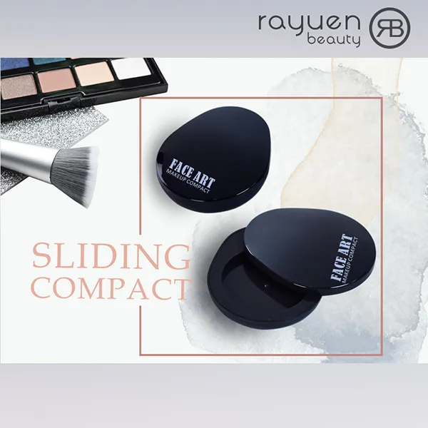 Empty Makeup Packaging - Sliding Makeup Compact Palette