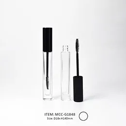 MCC-G1848 empty glass mascara tube lip gloss tube as makeup packaging