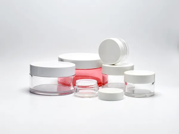 PLASTIC COSMETIC JARS & POTS