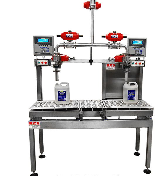 TWIN HEAD CONTINUOUS FILLER