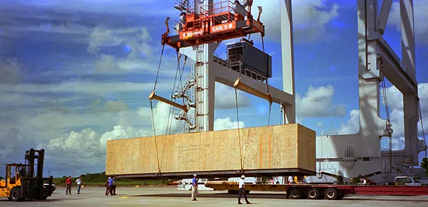 Heavy Machinery Crates