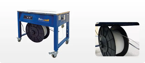 1400 Semi-automatic table strapping machine