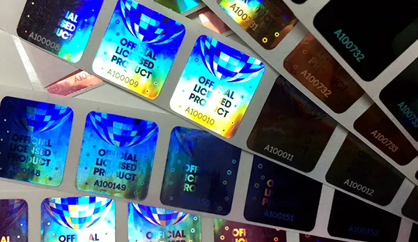 Exclusive Tamper Evident Labels