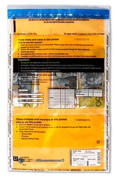 Deposit Bags