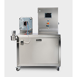 Laboratory tablet coater – perforated coating pan for tablets and pellets