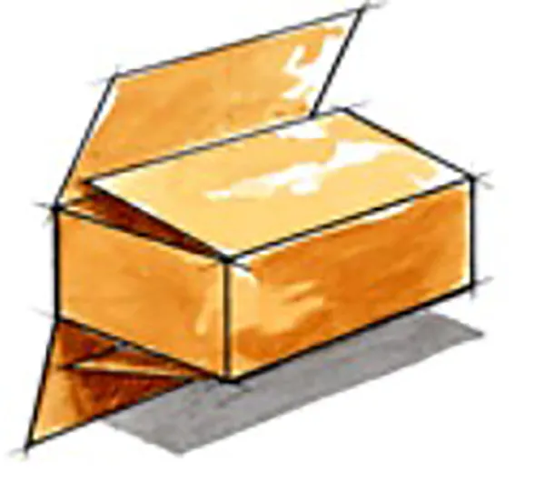 FULL OVERLAP SLOTTED CONTAINER