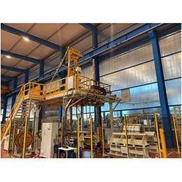 AUTOMATIC STRAPPING LINE FOR ALUMINIUM OR PAINTED COILS