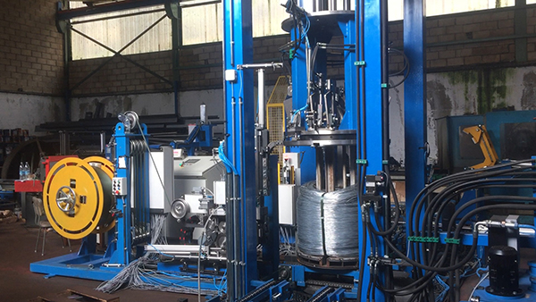 COMPLETE PACKAGING LINE FOR WIRE COILS II