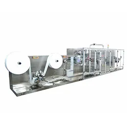 full automatic wet wipe machine
