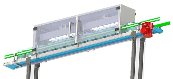 UV-STERILISATION TUNNEL