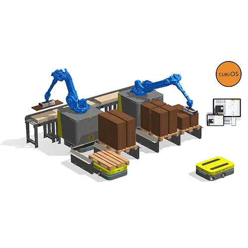 HeavyCUBE Packaging Island