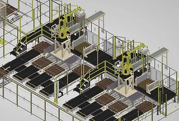 CENTRALIZED PALLETIZERS