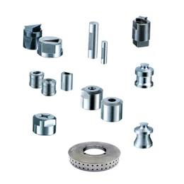 Stamps, punching dies and die discs