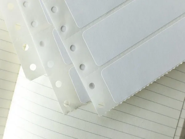 Fan Fold Labels