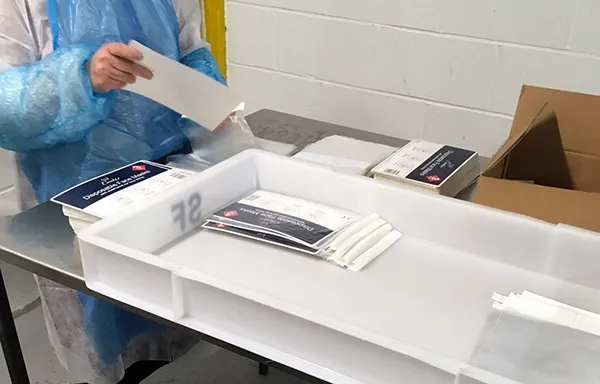 Hand-packing