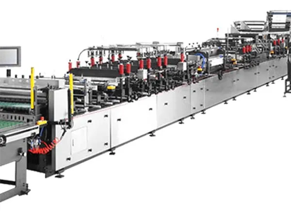 Flat bottom or Box Pouch Converting machine