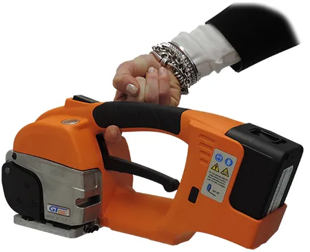 Battery Strapping Tool For Plastic Strap