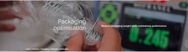 Packaging optimisation