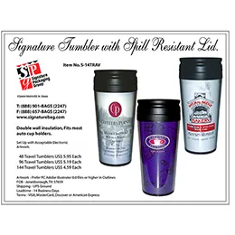 Custom Printed Coffee Tumblers