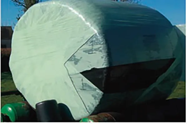Setting Up The Bale Wrapper | Packaging Materials | Silawrap,crop ...