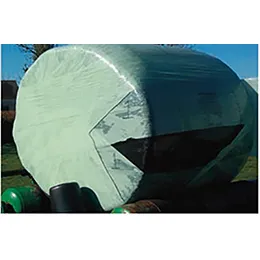 SETTING UP THE BALE WRAPPER