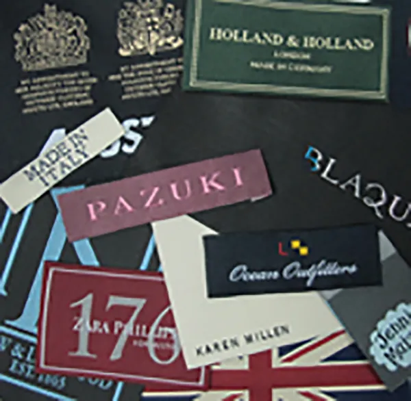 Woven labels