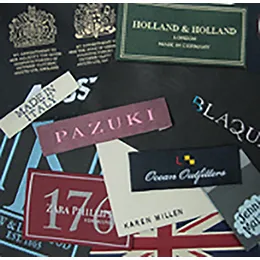Woven labels