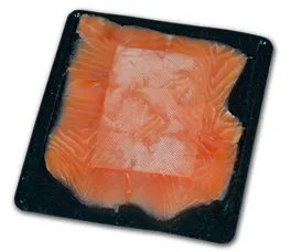 Absorbent pads for smoked salmon and meat
