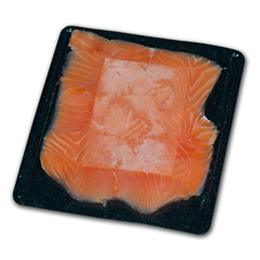Absorbent pads for smoked salmon and meat