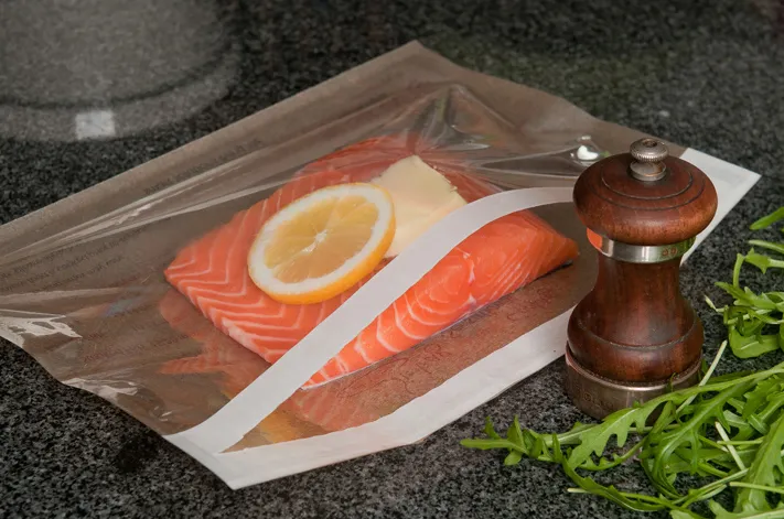 Self Seal Steam Cooking Bags