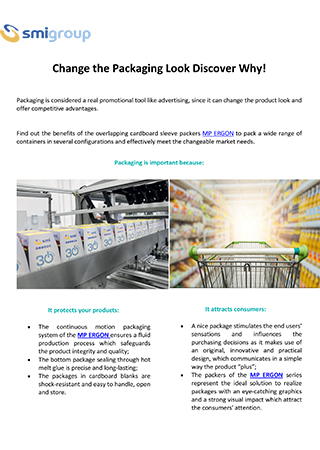 Change the Packaging Look Discover Why!