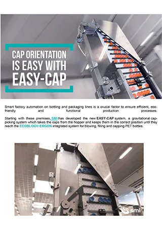 Cap Orientation is easy with EASY-CAP