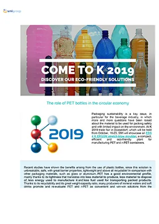 The role of PET bottles in the circular economy