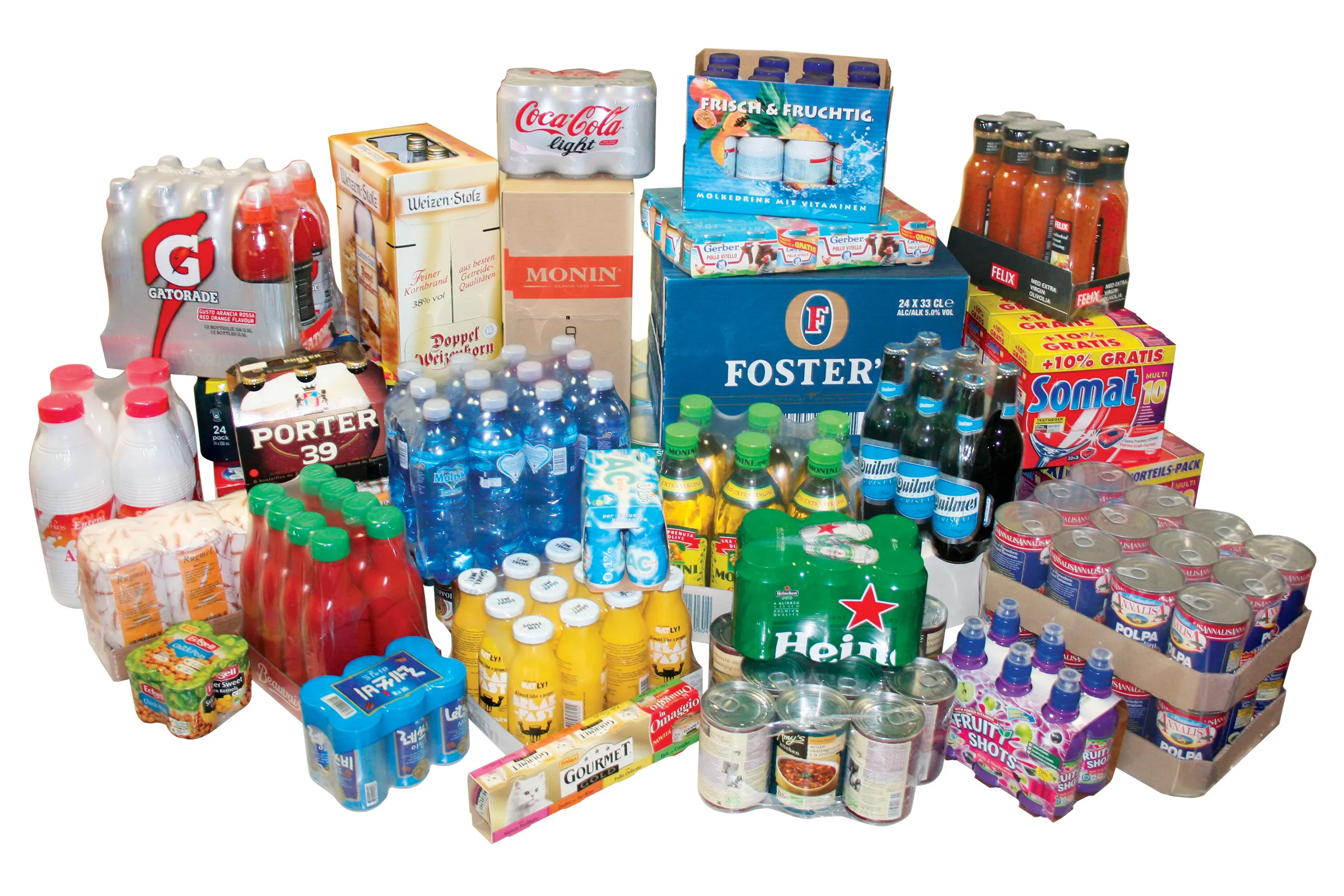 Secondary packaging machines