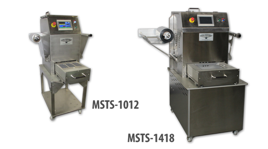 Manual Shuttle Film to Tray Food Packaging Machines