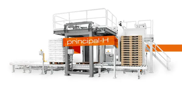 HIGH-PERFORMANCE HIGH-LEVEL PALLETIZER