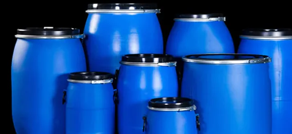 Drums, Crate and Pallets Plastic crates and pallets