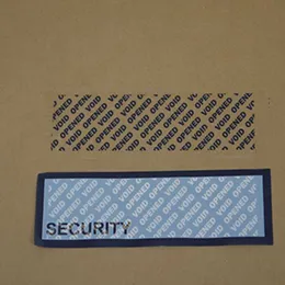 Blue Tamper Evident Security Tape