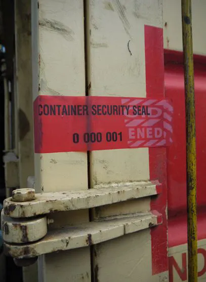 Sea Container Tamper Evident Seals