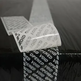 Tamper Evident Tape for Shrink Wrap