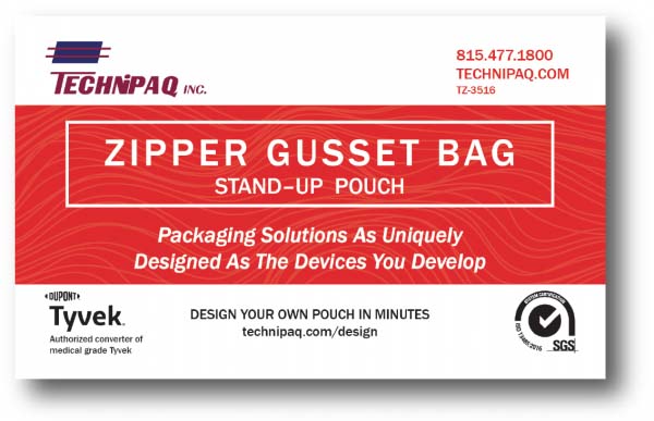 ZIPPER GUSSET BAGS