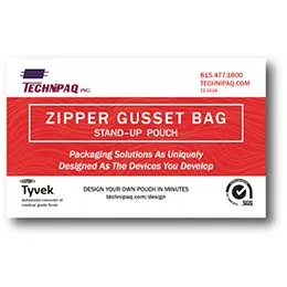 ZIPPER GUSSET BAGS