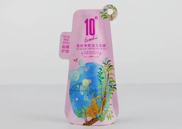 Stand up Shaped Pouch for mask