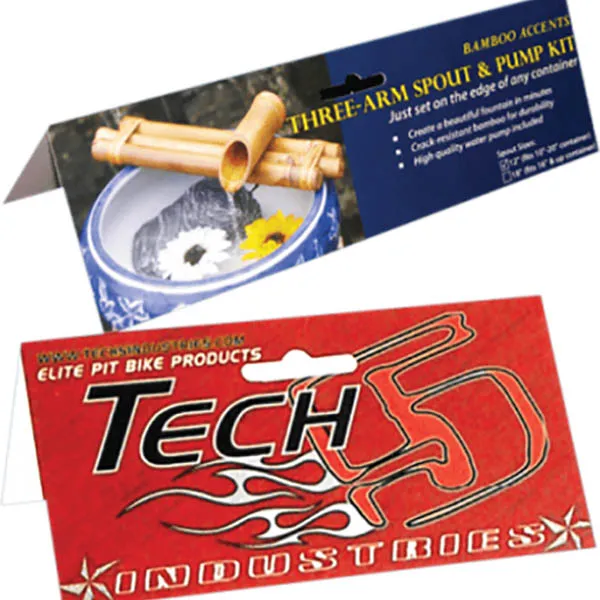 Header Cards & Bag Toppers Packaging